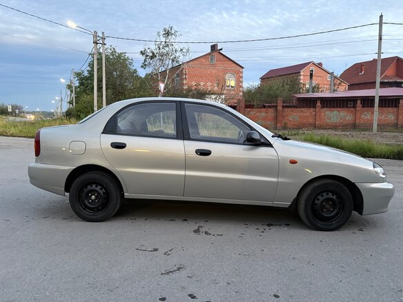 2007 Chevrolet Lanos I, серебристый, 330000 рублей - вид 3