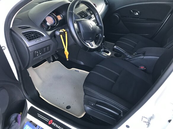 2014 Renault Fluence I Рестайлинг, белый - вид 7