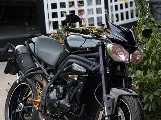 2016 Triumph Speed Triple, чёрный, 750000 рублей, вид 1