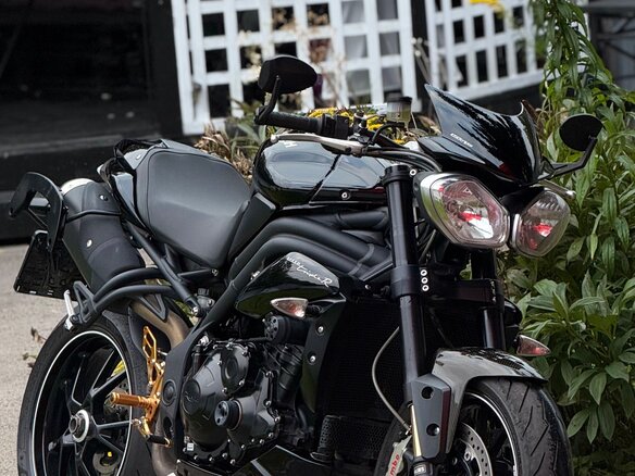 2016 Triumph Speed Triple, чёрный, 700000 рублей