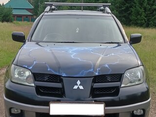 2003 Mitsubishi Airtrek I Рестайлинг, чёрный, 575000 рублей, вид 2