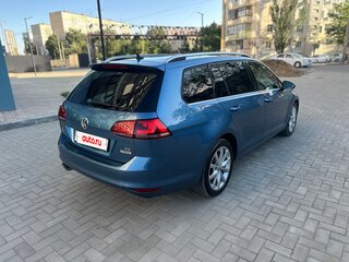 2014 Volkswagen Golf VII, синий, 1250000 рублей, вид 5