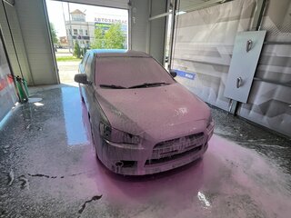 2012 Mitsubishi Lancer X Рестайлинг, серый, 770000 рублей, вид 3
