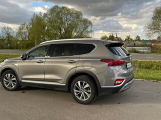 2019 Hyundai Santa Fe IV, серый, 2800000 рублей, вид 1
