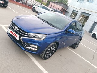 2025 Lada (ВАЗ) Vesta I Рестайлинг (NG), синий, 1630000 рублей, вид 2