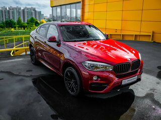 2017 BMW X6 35i II (F16), красный, 4350000 рублей, вид 3