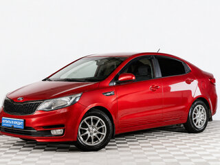 2016 Kia Rio III Рестайлинг, красный, 879000 рублей, вид 3