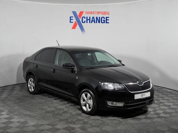 2014 Skoda Rapid I, чёрный, 539000 рублей - вид 3