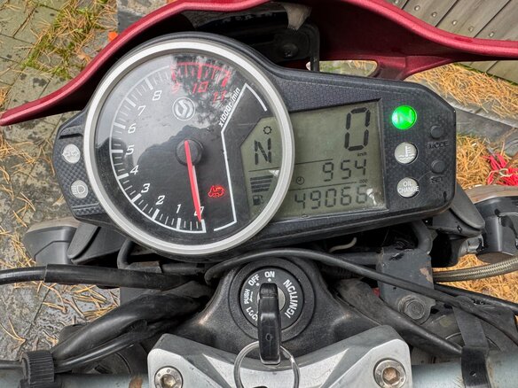 2012 Sym Wolf T2, красный, 120000 рублей - вид 4
