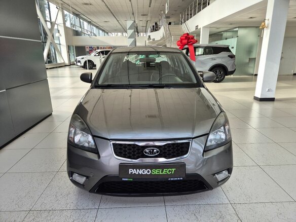 2011 Kia Rio II Рестайлинг, серый - вид 1
