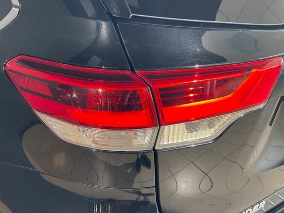 2017 Toyota Highlander III (XU50) Рестайлинг, чёрный - вид 15