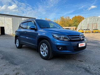 2012 Volkswagen Tiguan I Рестайлинг, синий, 1499000 рублей, вид 1
