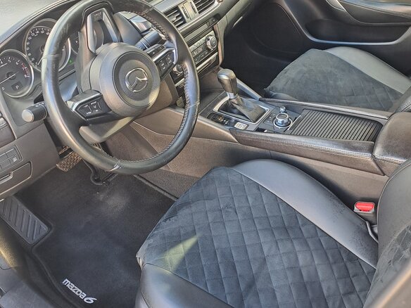 2016 Mazda 6 III (GJ) Рестайлинг, чёрный, 1590000 рублей - вид 7