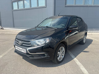 2022 Lada (ВАЗ) Granta I Рестайлинг, чёрный, 640000 рублей, вид 1