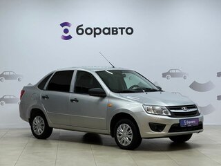 2015 Lada (ВАЗ) Granta I, серебристый, 595000 рублей, вид 3