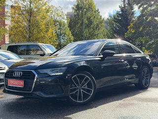 2021 Audi A6 40 TDI V (C8), синий, 3999000 рублей, вид 2