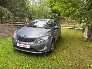 2012 Kia Rio 4-speed III, голубой, 1050000 рублей, вид 2