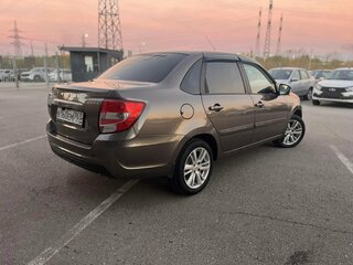 2019 Lada (ВАЗ) Granta I Рестайлинг, коричневый, 665000 рублей, вид 3