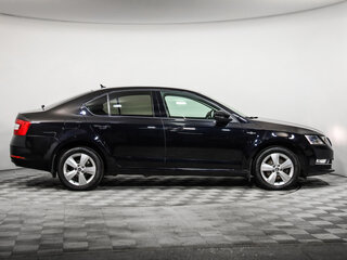 2019 Skoda Octavia III (A7) Рестайлинг, чёрный, 1499777 рублей, вид 4