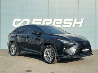 2017 Lexus RX 200t IV, чёрный, 3999000 рублей, вид 1