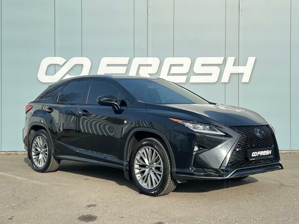 2017 Lexus RX 200t IV, чёрный, 3999000 рублей