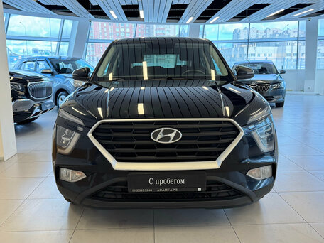 2021 Hyundai Creta II, чёрный, 1850000 рублей, вид 3