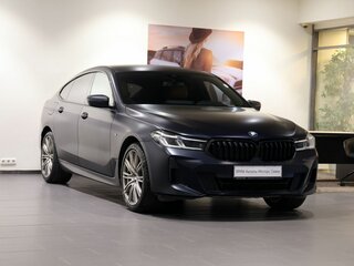 2021 BMW 6 серии Gran Turismo 620d xDrive IV (G32) Рестайлинг, чёрный, 4450000 рублей, вид 3