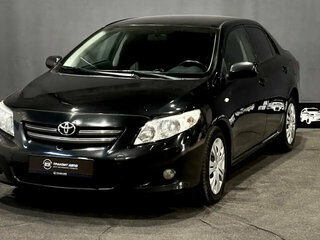 2009 Toyota Corolla X (E140, E150), чёрный, 749000 рублей, вид 1