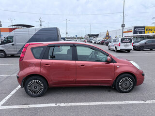 2007 Nissan Note I, красный, 730000 рублей, вид 3