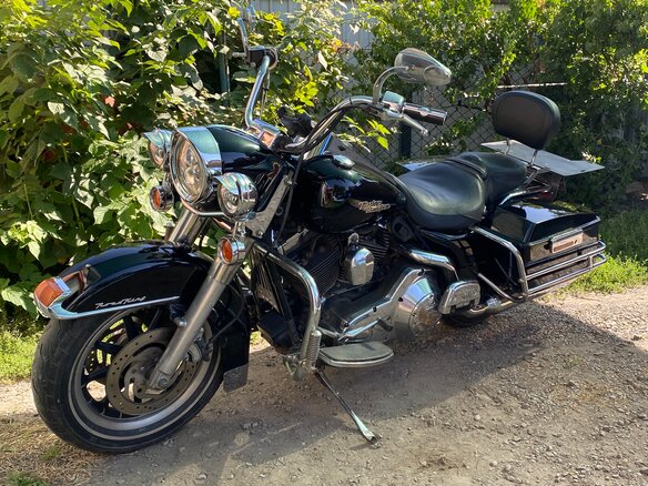 2002 Harley-Davidson Road King, серый, 750000 рублей - вид 1