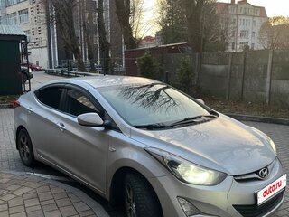 2014 Hyundai Elantra V (MD) Рестайлинг, серебристый, 1100000 рублей, вид 3