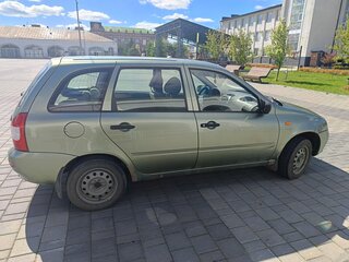 2008 Lada (ВАЗ) Kalina I, зелёный, 215000 рублей, вид 2