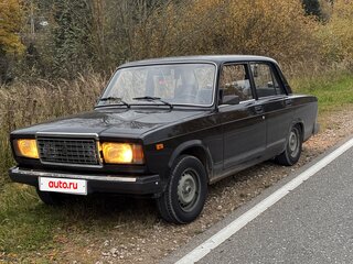 2010 Lada (ВАЗ) 2107, чёрный, 500000 рублей, вид 1
