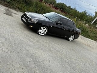 2012 Lada (ВАЗ) Priora I, чёрный, 480000 рублей, вид 1
