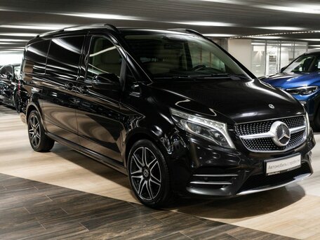 2021 Mercedes-Benz V-Класс Long 250 d длинный III (W447) Рестайлинг, чёрный, 8500000 рублей, вид 3