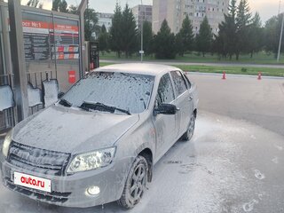 2012 Lada (ВАЗ) Granta I, серебристый, 220000 рублей, вид 5