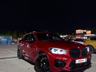 2019 BMW X4 M40i II (G02), красный, 4990000 рублей, вид 3