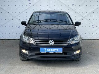 2018 Volkswagen Polo V Рестайлинг, чёрный, 1060000 рублей, вид 3