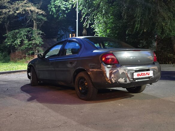 2003 Dodge Neon II, серый, 111000 рублей - вид 6