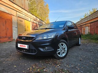 2008 Ford Focus II Рестайлинг, чёрный, 435000 рублей, вид 1