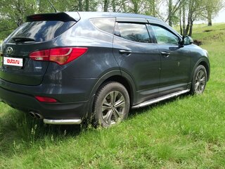 2014 Hyundai Santa Fe III, синий, 1550000 рублей, вид 5