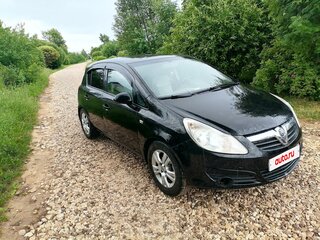 2008 Opel Corsa D, чёрный, 330000 рублей, вид 3
