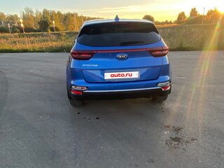 2020 Kia Sportage IV Рестайлинг, синий, 2200000 рублей, вид 5
