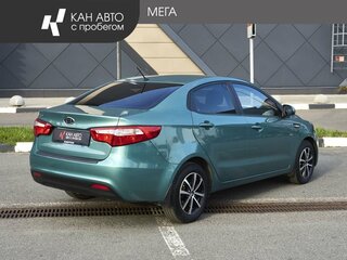 2012 Kia Rio III, зелёный, 851700 рублей, вид 2