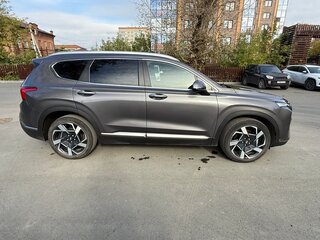 2021 Hyundai Santa Fe IV Рестайлинг, серый, 4500000 рублей, вид 4