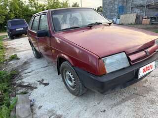1993 Lada (ВАЗ) 2109, пурпурный, 35000 рублей, вид 2