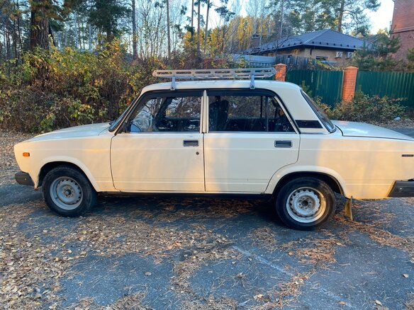 1997 Lada (ВАЗ) 2107, бежевый, 85000 рублей - вид 8