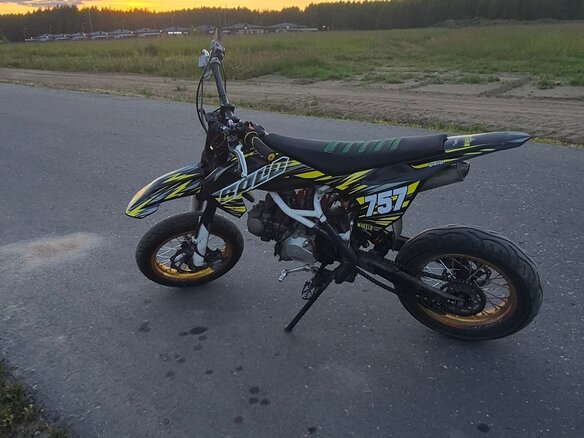 2021 FX moto Y1, чёрный, 61000 рублей