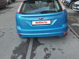 2008 Ford Focus II Рестайлинг, голубой, 530000 рублей, вид 2