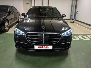 2021 Mercedes-Benz S-Класс 350 d Long 4MATIC VII (W223), чёрный, 7200000 рублей, вид 2
